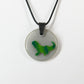 Glass Iguana Pendant
