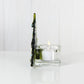 Christmas Tree Candle Holder from Upcycled Wine Bottle