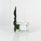 Christmas Tree Candle Holder from Upcycled Wine Bottle