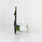 Christmas Tree Candle Holder from Upcycled Wine Bottle