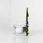Christmas Tree Candle Holder from Upcycled Wine Bottle