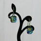Fall Colors Dichroic Glass Earrings