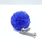 Bright Blue Recycled Glass Drawer Pull