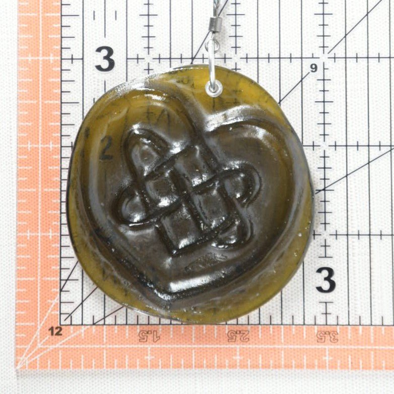 Celtic Knot Heart Suncatcher