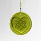 Celtic Knot Heart Suncatcher