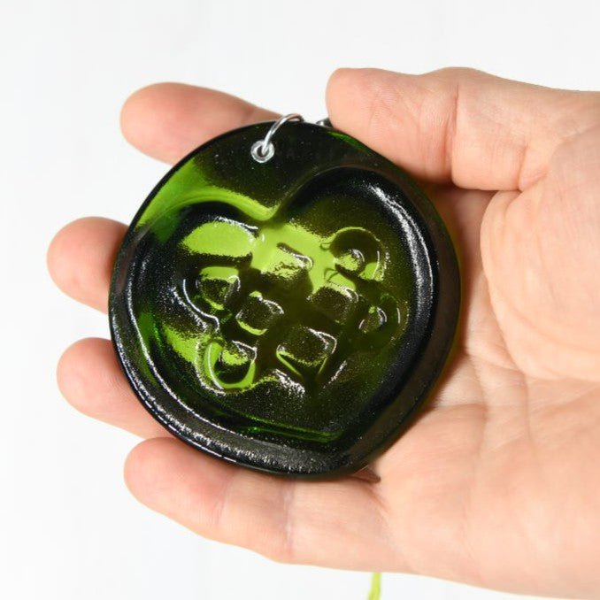 Celtic Knot Heart Suncatcher