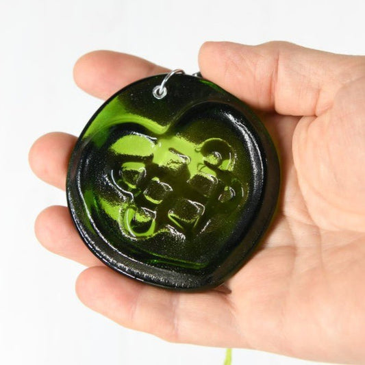 Celtic Knot Heart Suncatcher