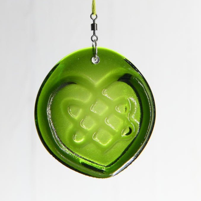 Celtic Knot Heart Suncatcher