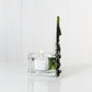 Christmas Tree Candle Holder from Upcycled Wine Bottle