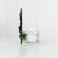 Christmas Tree Candle Holder from Upcycled Wine Bottle