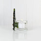 Christmas Tree Candle Holder from Upcycled Wine Bottle