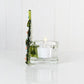 Christmas Tree Candle Holder from Upcycled Wine Bottle