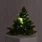 Christmas Tree Candle Holder from Upcycled Wine Bottle