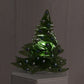 Christmas Tree Candle Holder from Upcycled Wine Bottle