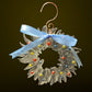 Christmas Tree Ornament from Upcycled Wine Bottle