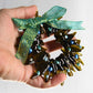 Christmas Tree Wreath from Upcycled Wine Bottle