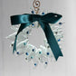 Christmas Tree Wreath from Upcycled Wine Bottle