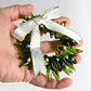 Christmas Tree Wreath from Upcycled Wine Bottle
