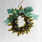 Christmas Tree Wreath from Upcycled Wine Bottle