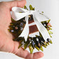 Christmas Tree Wreath from Upcycled Wine Bottle