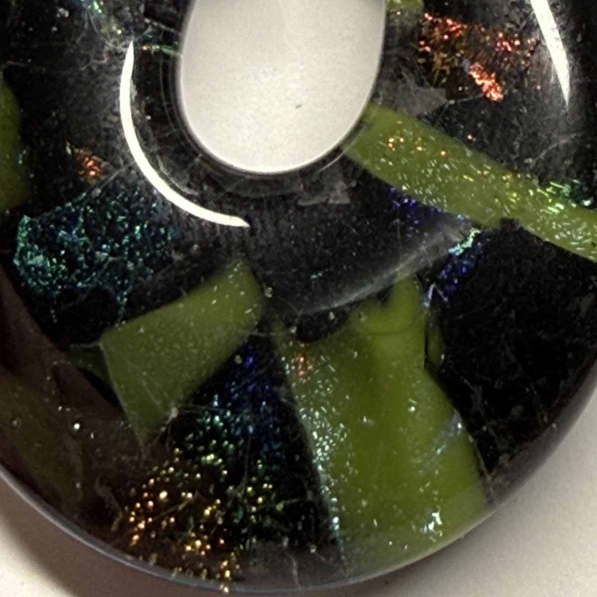 Dichroic Glass Pendant