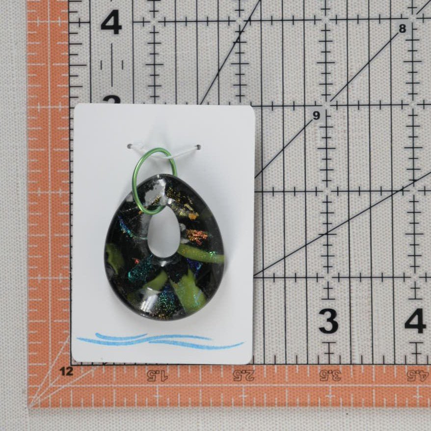 Dichroic Glass Pendant - SnarkyFish