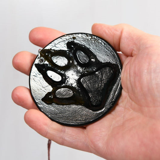 Dog Paw Suncatcher