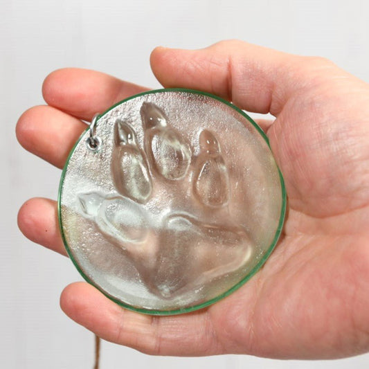 Dog Paw Suncatcher