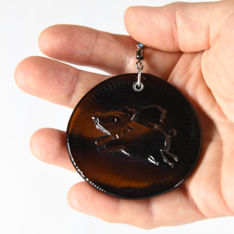 Flying Pig Suncatcher