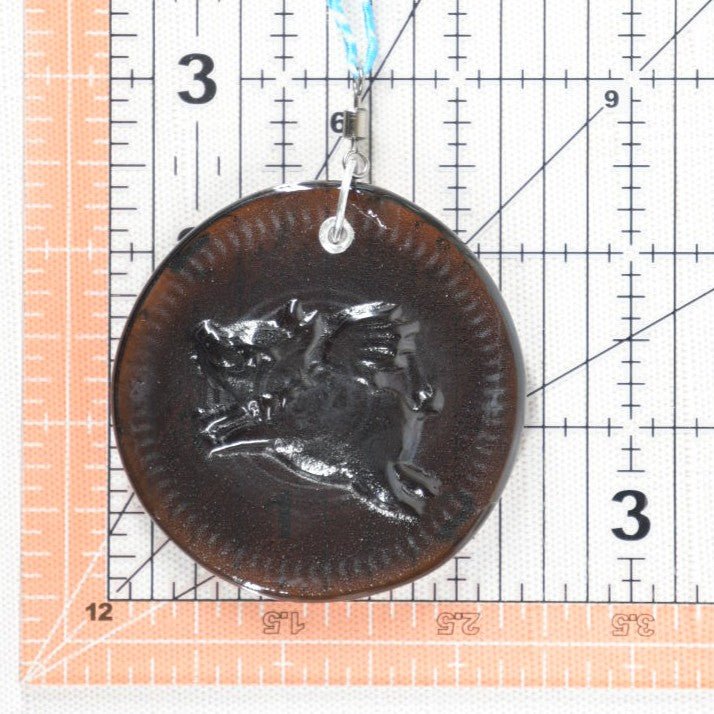 Flying Pig Suncatcher