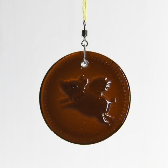 Flying Pig Suncatcher