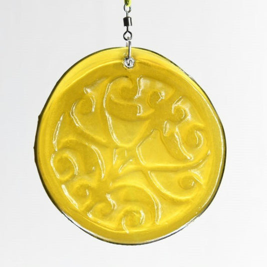 Geometric Swirl Suncatcher