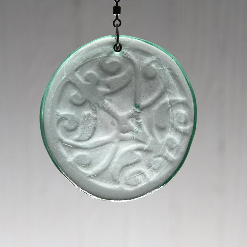 Geometric Swirl Suncatcher