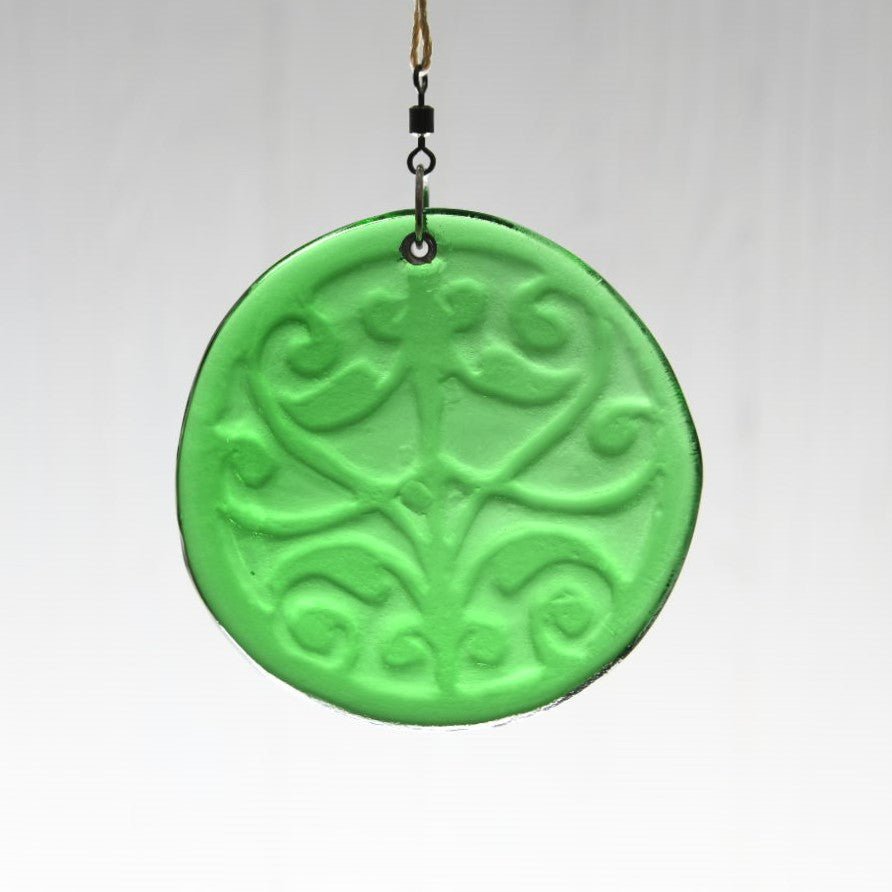 Geometric Swirl Suncatcher