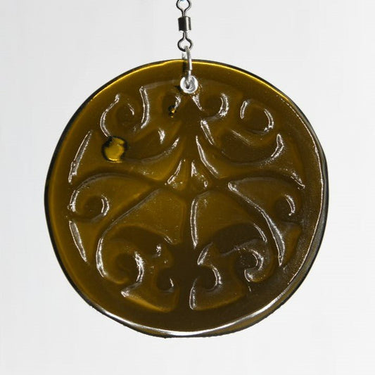 Geometric Swirl Suncatcher