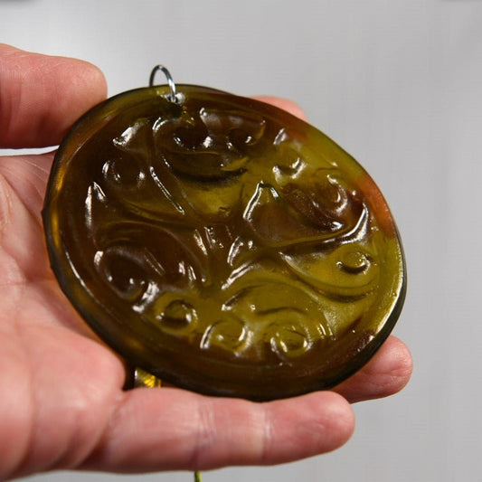 Geometric Swirl Suncatcher