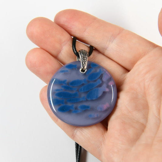 Glass School of Fish Pendant