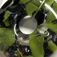 Green Dichroic Glass Pendant