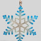 Large Glass Snowflake Ornament