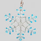 Large Glass Snowflake Ornament