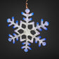 Large Glass Snowflake Ornament