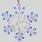 Large Glass Snowflake Ornament