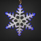 Large Glass Snowflake Ornament