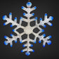 Large Glass Snowflake Ornament