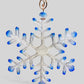 Large Glass Snowflake Ornament