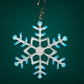 Large Glass Snowflake Ornament