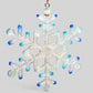 Large Glass Snowflake Ornament