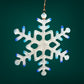 Large Glass Snowflake Ornament