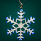 Large Glass Snowflake Ornament