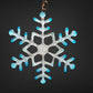 Large Glass Snowflake Ornament